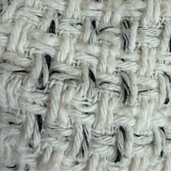 Zara Textured Cream Tweed Long Sleeve Overshirt/Jacket “Shacket” Size M - Picture 15 of 16